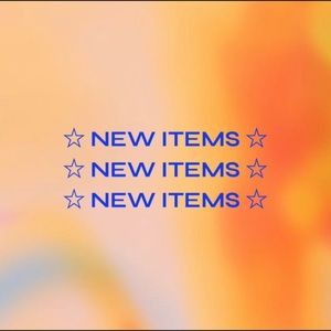 New Year New Items🤍